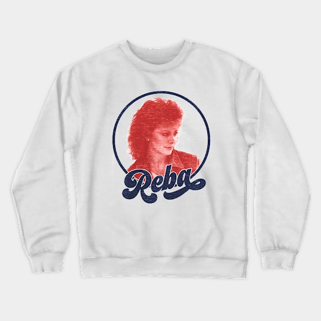 Reba McEntire // Vintage Style Fan REBA Crewneck Sweatshirt by Anisa Wati